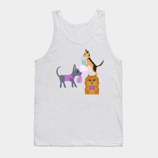 Puppy Shopping Spree Tank Top